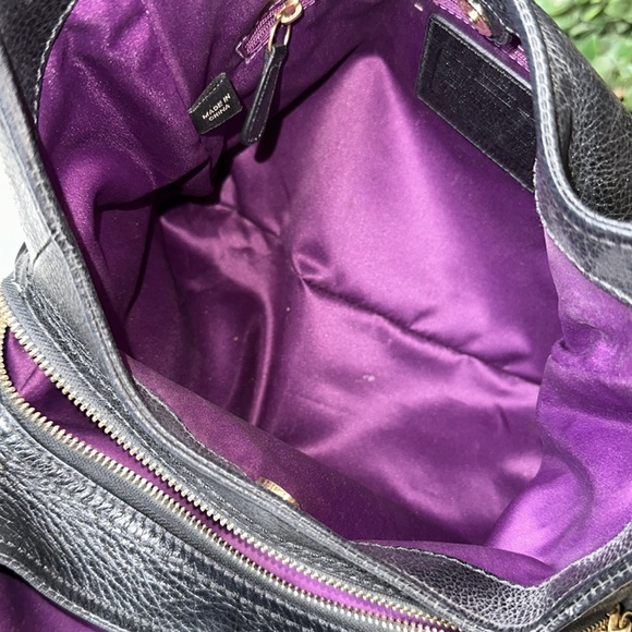 Vintage Madison Maggie Black Coach Bag - Picture 10 of 15